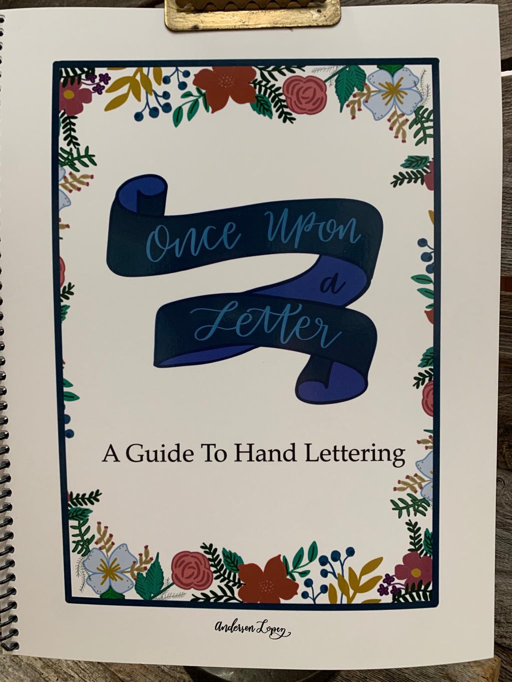 Hand Lettering Workbook